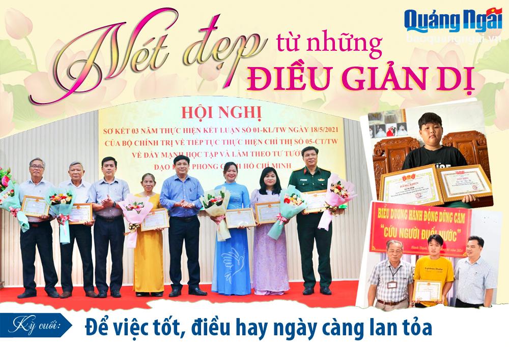 [Emagazine].Nét đẹp từ những điều giản dị