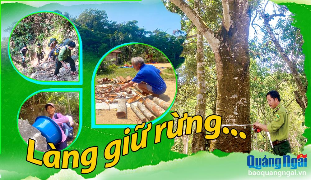 Làng giữ rừng...