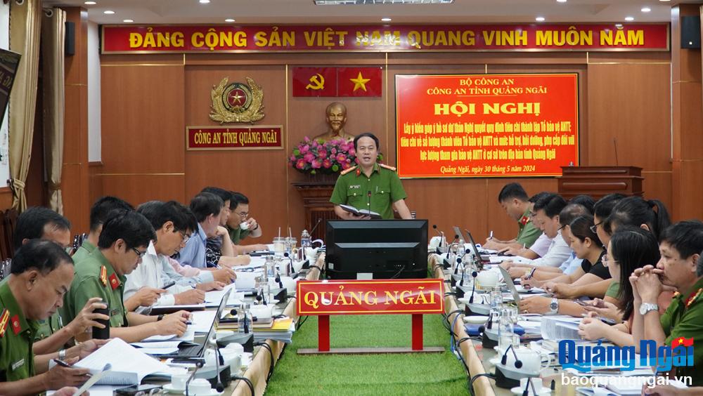 Lấy ý kiến góp ý dự thảo Nghị quyết HĐND tỉnh