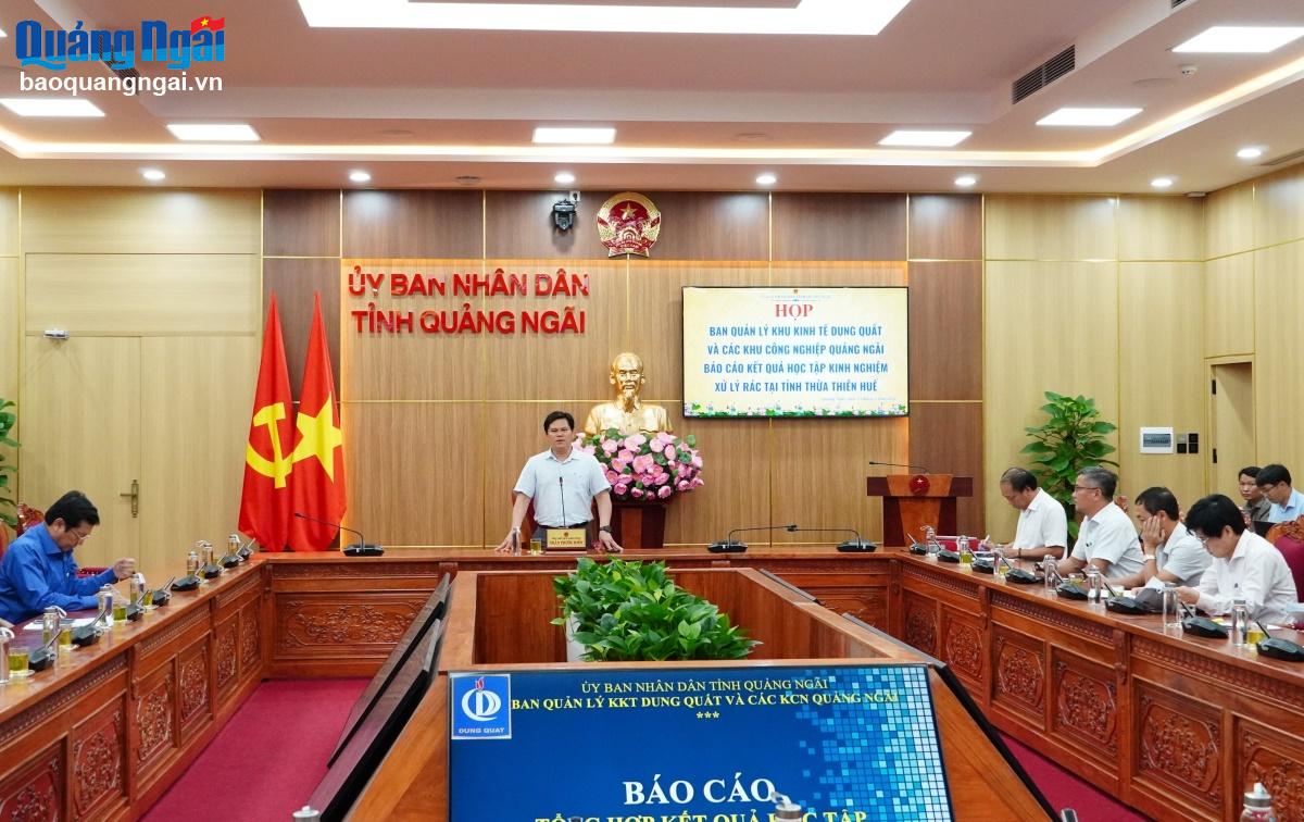 Học tập kinh nghiệm xử lý rác thải tại tỉnh Thừa Thiên Huế