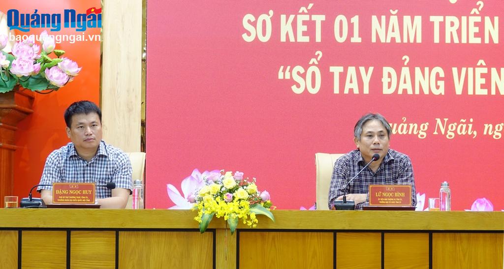 Sơ kết thực hiện phần mềm “Sổ tay đảng viên điện tử”