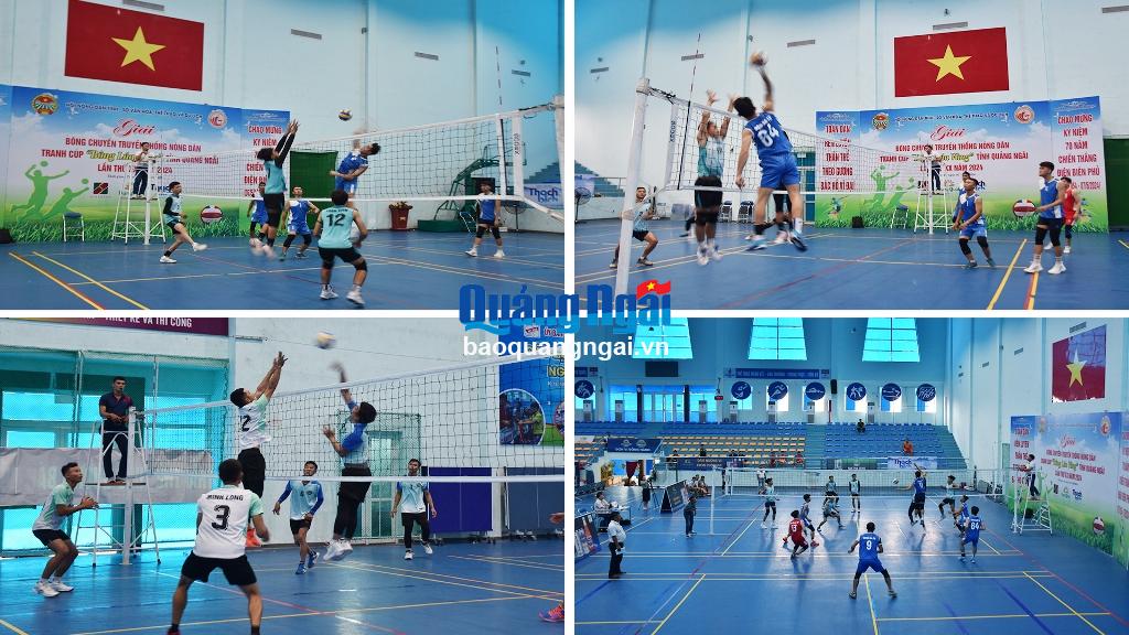 Giải Bóng chuyền truyền thống nông dân tranh cúp “Bông lúa vàng” 