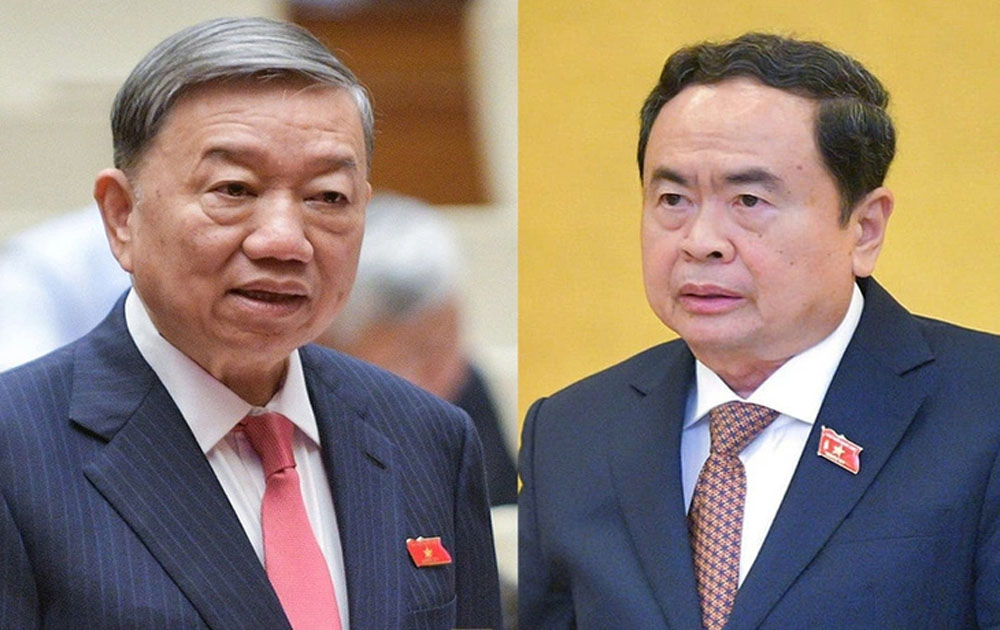 Trung ương giới thiệu ông Tô Lâm để bầu làm Chủ tịch nước, ông Trần Thanh Mẫn bầu làm Chủ tịch Quốc hội