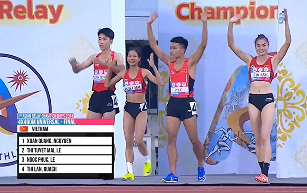 Điền kinh Việt Nam giành huy chương đồng, phá kỷ lục quốc gia tại giải châu Á
