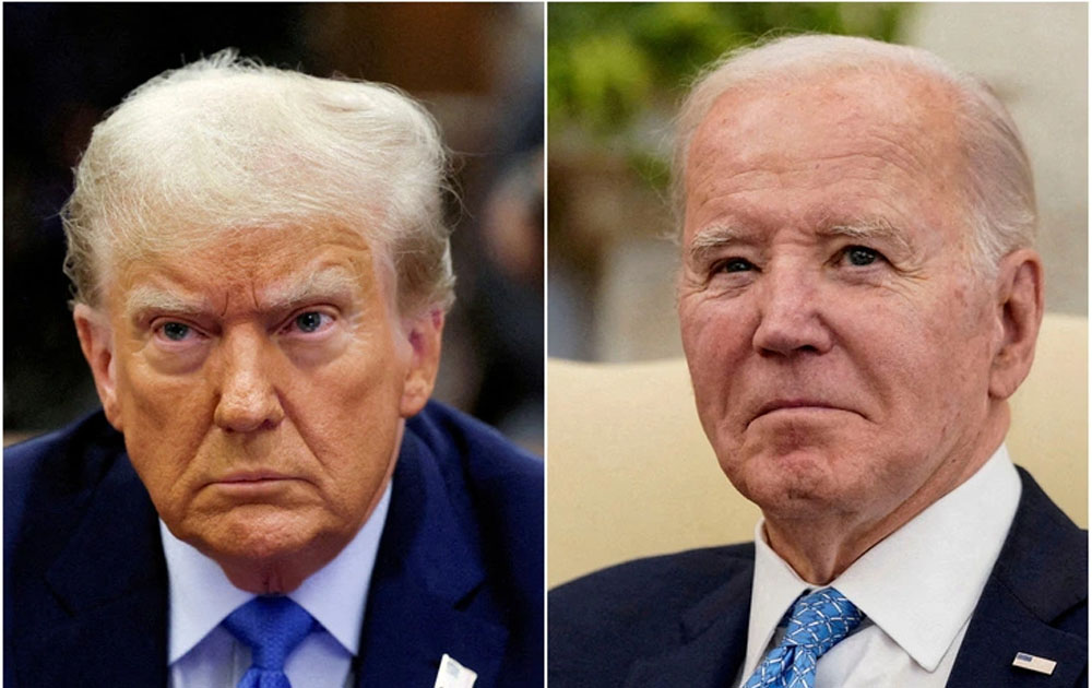 Thăm dò bầu cử Mỹ: Ông Biden dẫn trước ông Trump chỉ 1 điểm; cử tri bình dân thích ông Trump