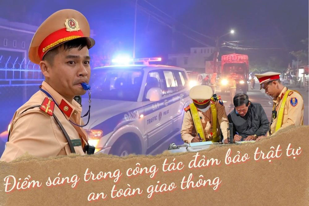 Điểm sáng trong công tác đảm bảo trật tự an toàn giao thông 