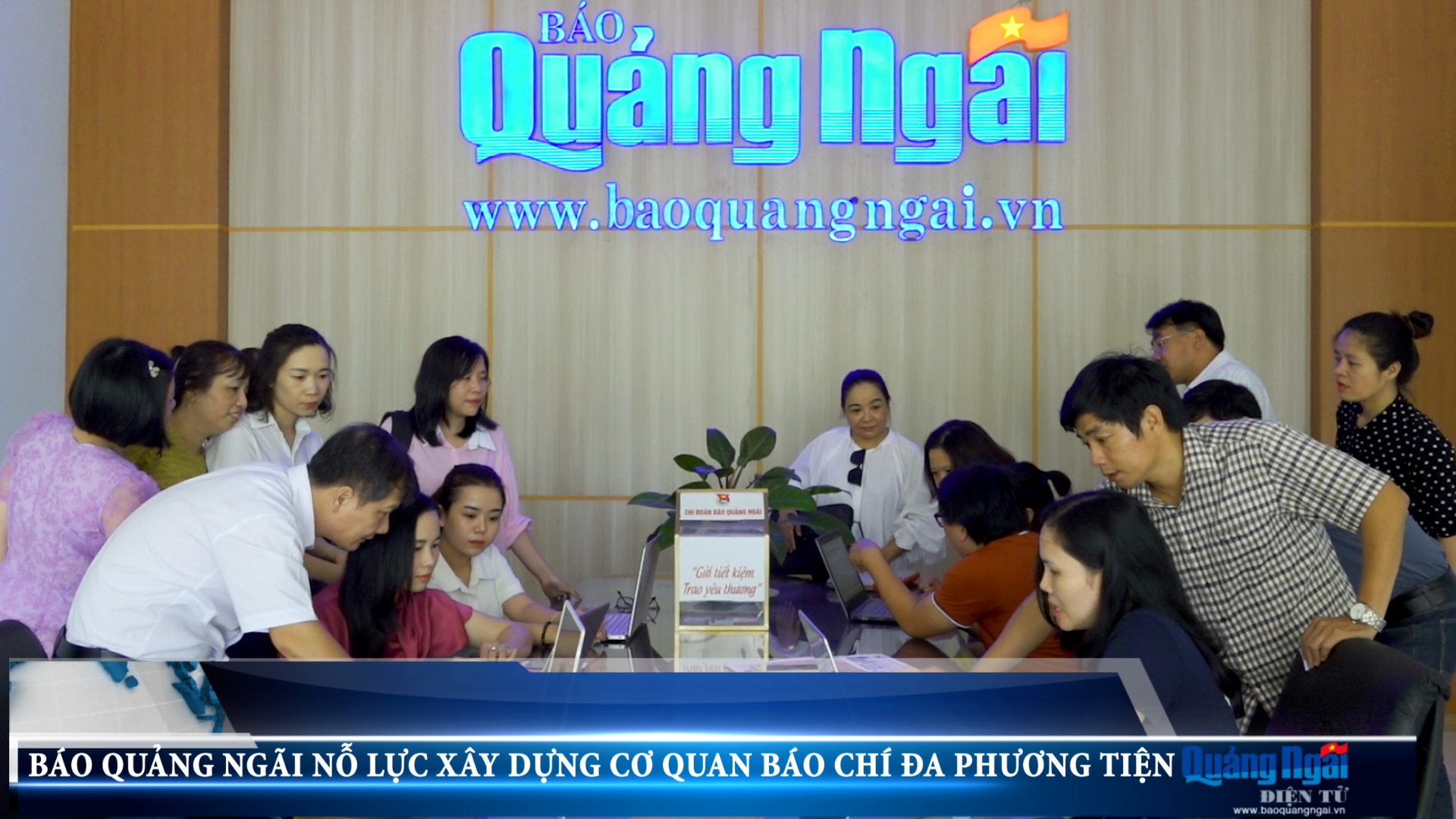 Video: Báo Quảng Ngãi nỗ lực xây dựng cơ quan báo chí đa phương tiện