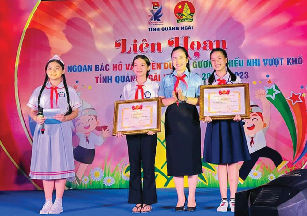 Hai gương mặt đạt Giải thưởng Kim Đồng