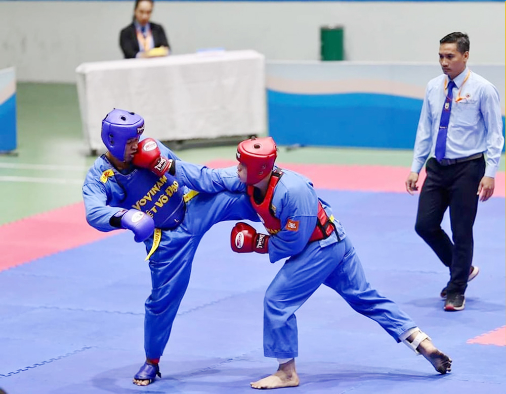 Giải vô địch trẻ Vovinam toàn quốc năm 2023: Hấp dẫn, kịch tính