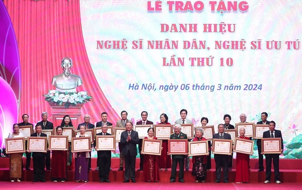 Quy định mới về xét tặng danh hiệu “Nghệ sĩ nhân dân”, “Nghệ sĩ ưu tú”