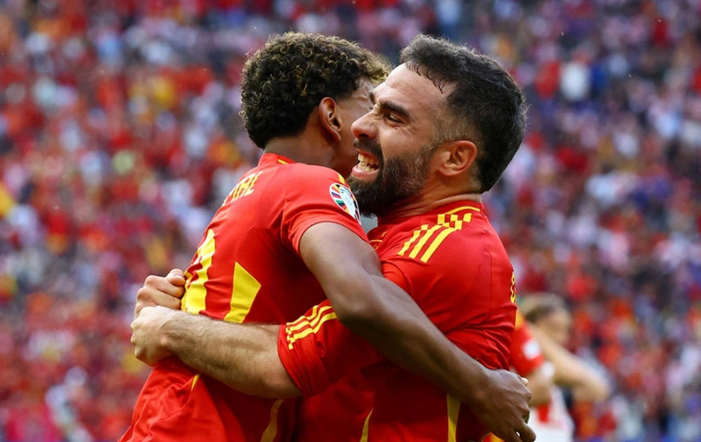 Tây Ban Nha đánh bại Croatia 3-0 ở Euro 2024