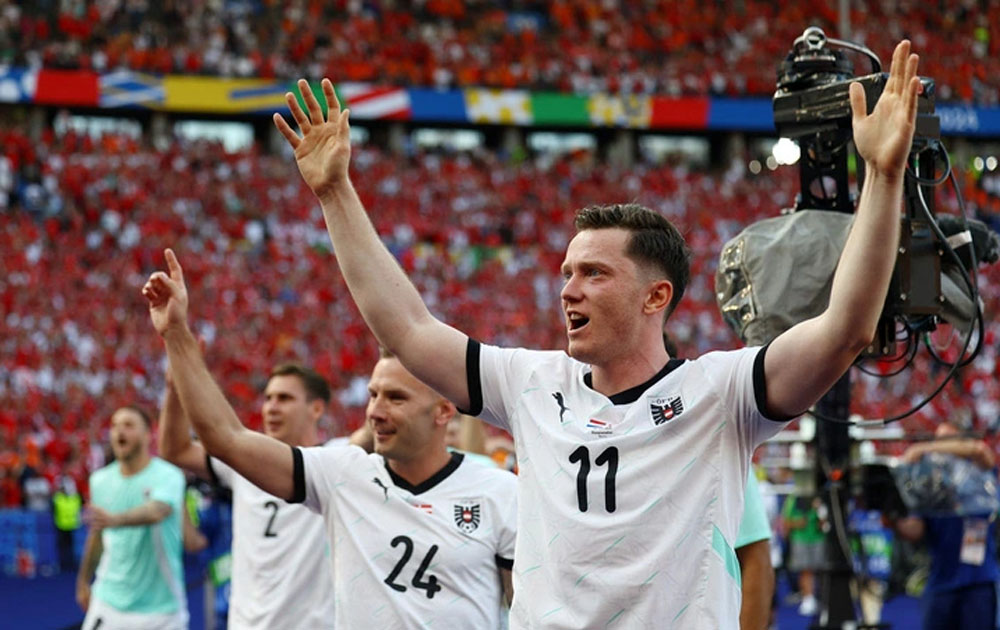 EURO 2024: Thắng kịch tính Hà Lan, tuyển Áo gây sốc