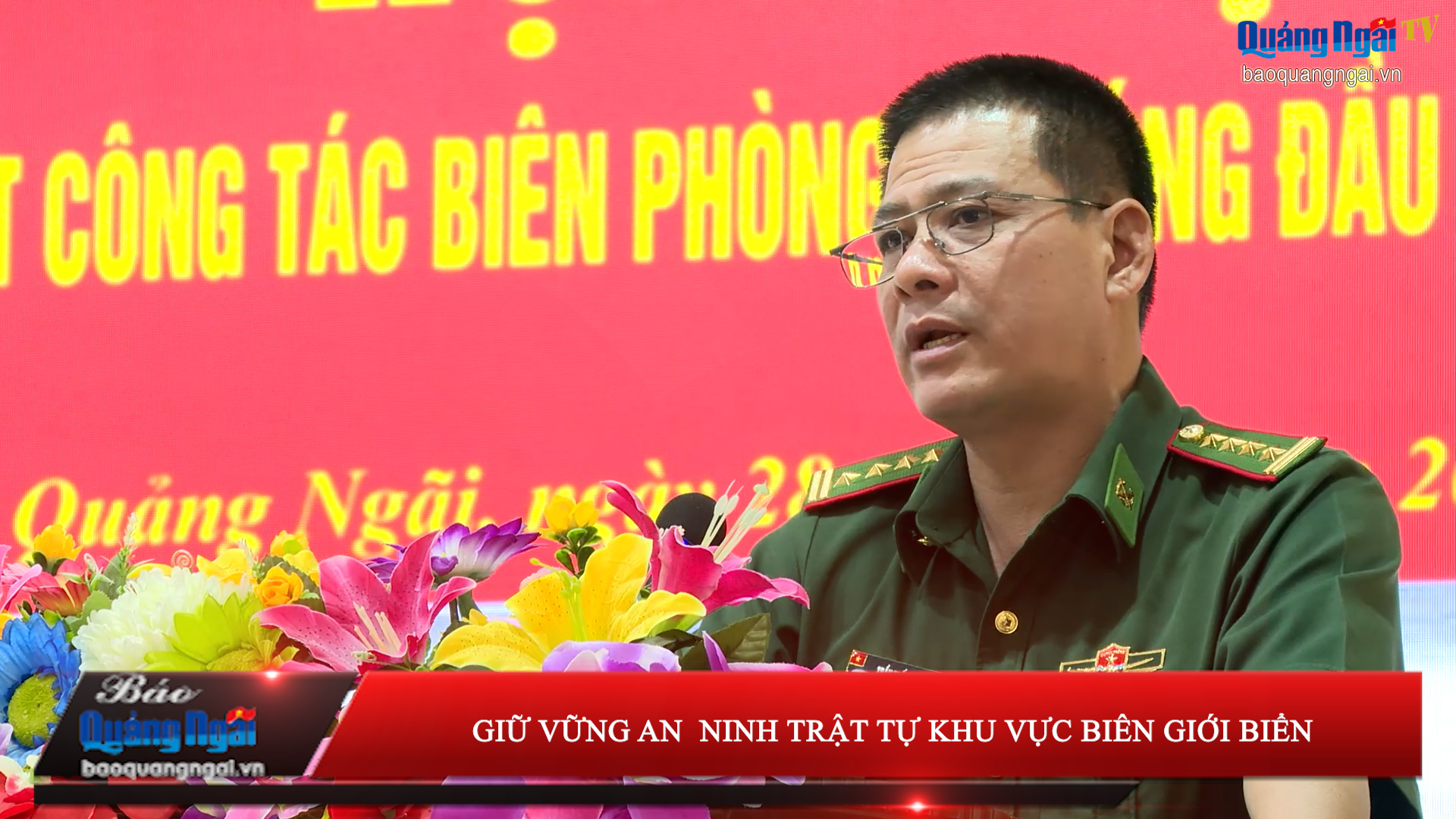[Video]. Giữ vững an ninh trật tự trên khu vực biên giới biển