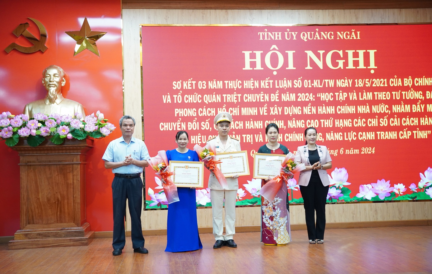 Vinh danh 58 tập thể, cá nhân làm theo Bác