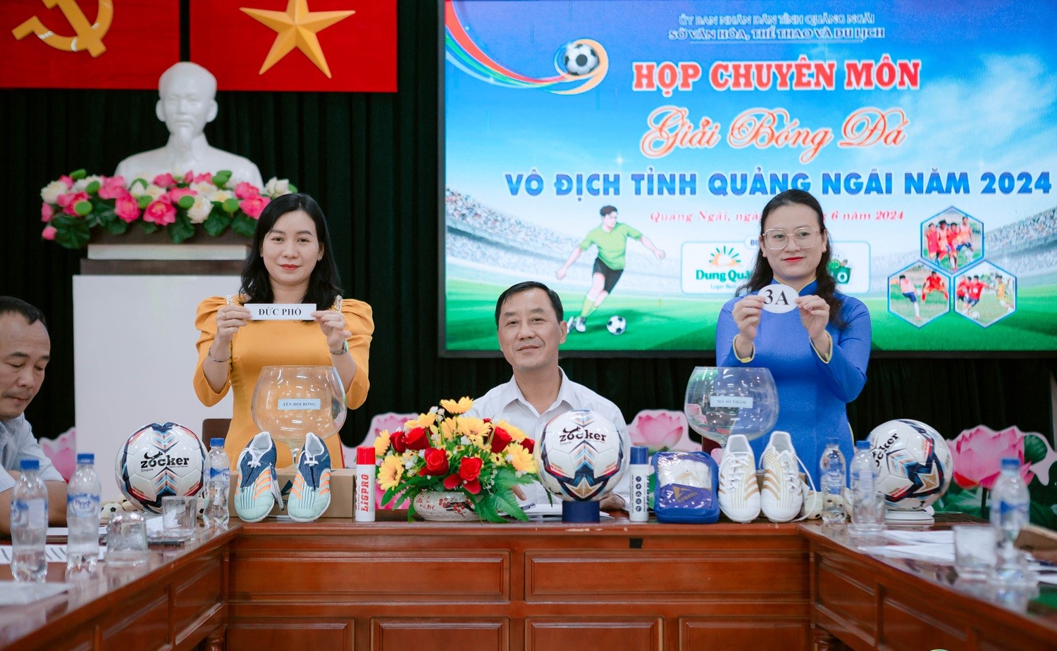 Giải bóng đá vô địch tỉnh Quảng Ngãi 2024 diễn ra từ ngày 8/6