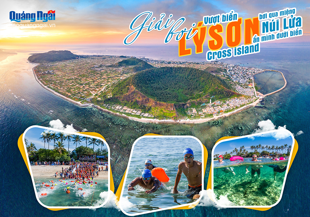 Bơi qua miệng núi lửa ẩn mình dưới biển