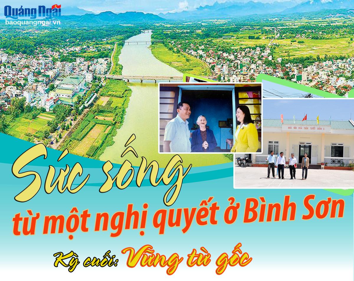 [Emagazine]- Sức sống từ một nghị quyết ở Bình Sơn