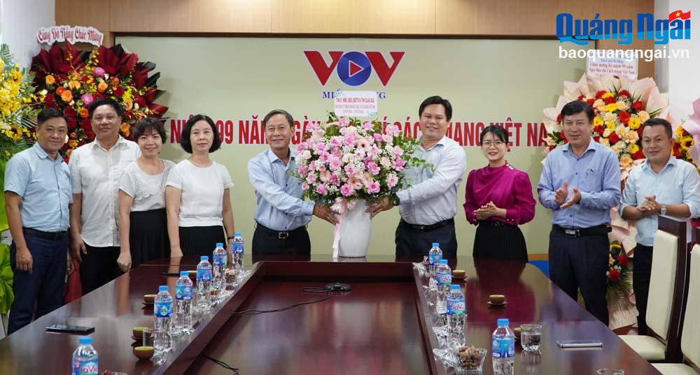 Thăm, chúc mừng các cơ quan báo chí tại TP.Đà Nẵng