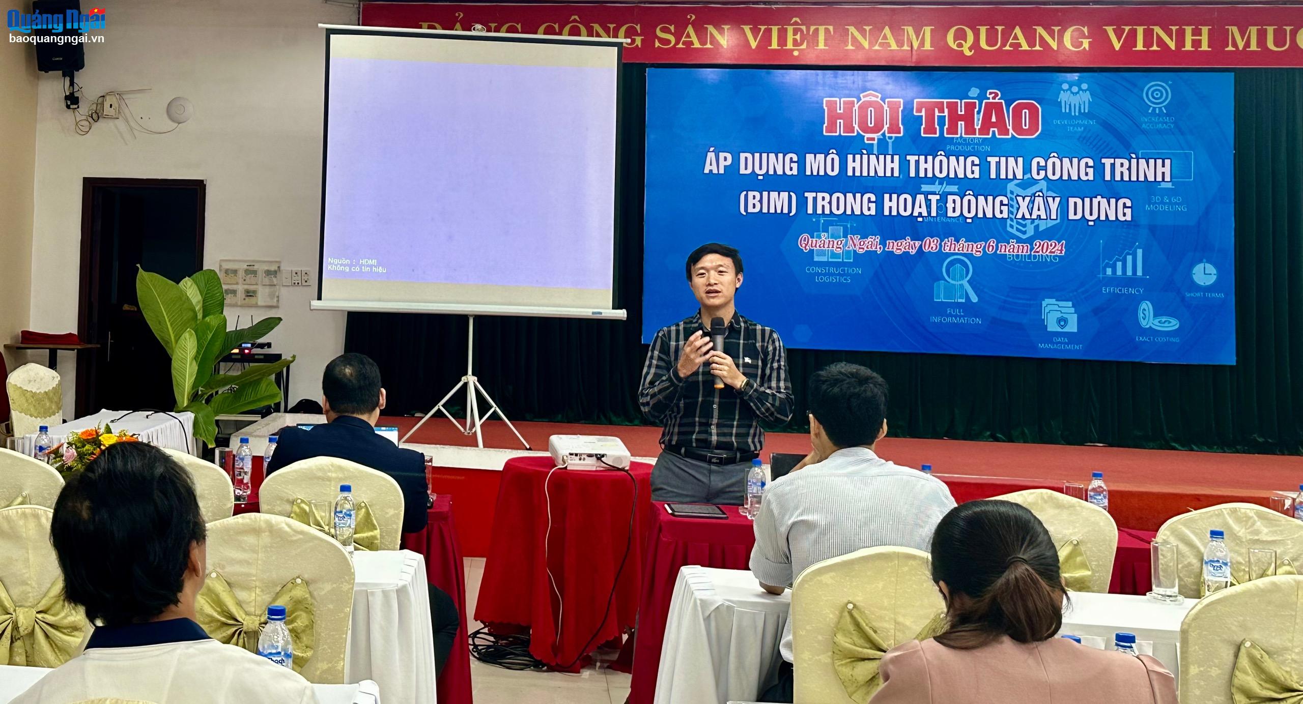 Áp dụng mô hình thông tin công trình trong hoạt động xây dựng