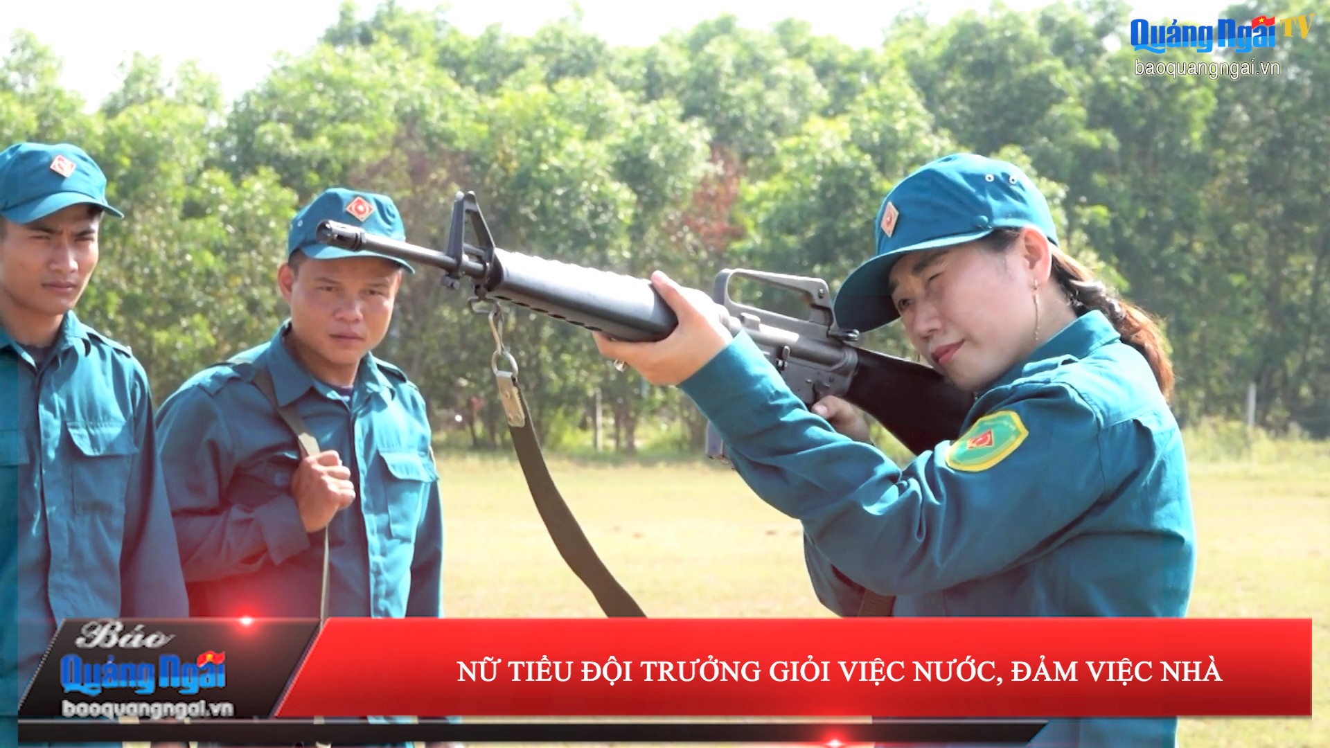 [Video]. Nữ Tiểu đội trưởng giỏi việc nước, đảm việc nhà