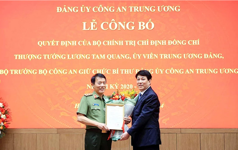 Bộ Chính trị chỉ định Bí thư Đảng ủy Công an Trung ương