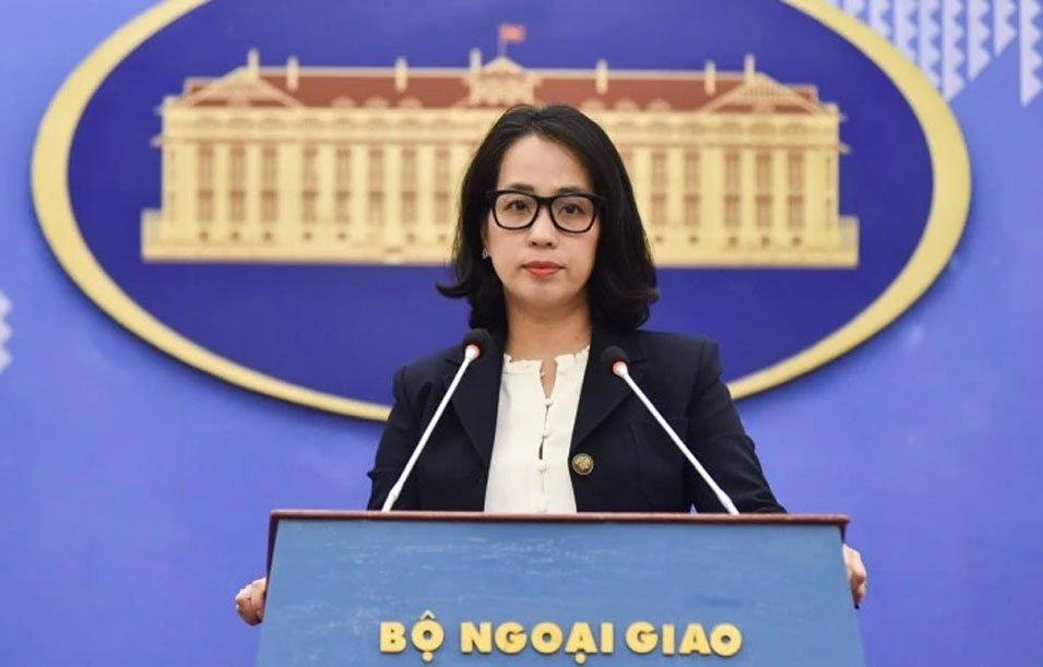 Việt Nam quan ngại sâu sắc trước thông tin về vụ việc tại khu vực Bãi Cỏ Mây