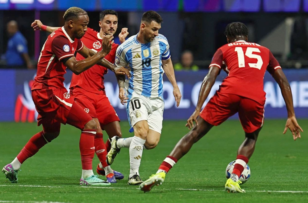 Messi thiết lập kỷ lục, Argentina thắng đẹp trận mở màn Copa America 2024