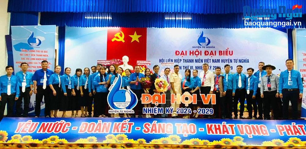 Đại hội đại biểu Hội Liên hiệp thanh niên Việt Nam huyện Tư Nghĩa 