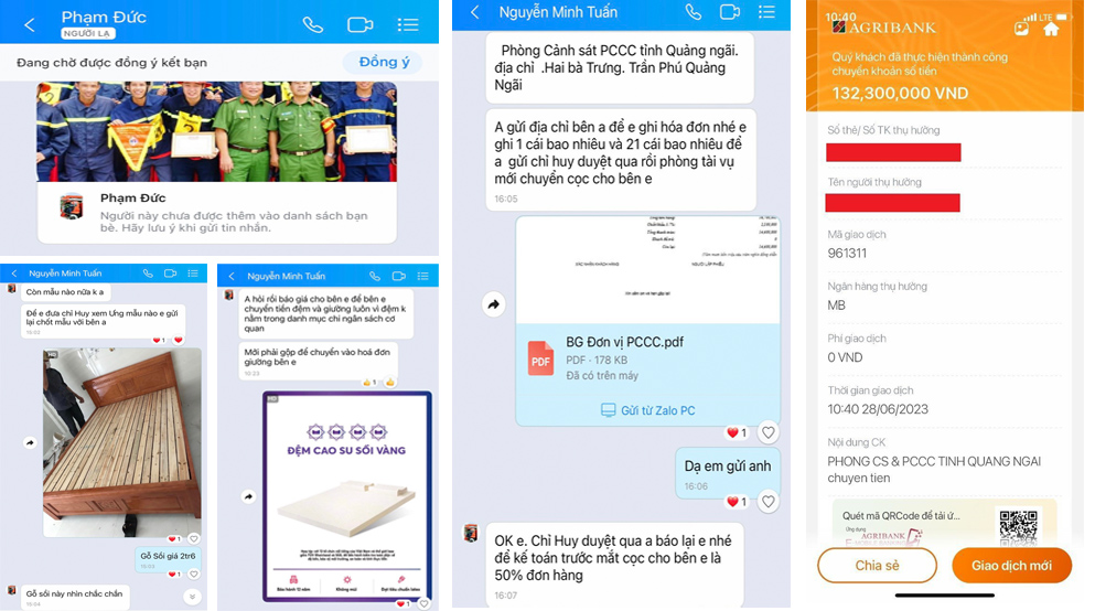 Cảnh giác thủ đoạn giả danh cán bộ Cảnh sát phòng cháy, chữa cháy để lừa đảo