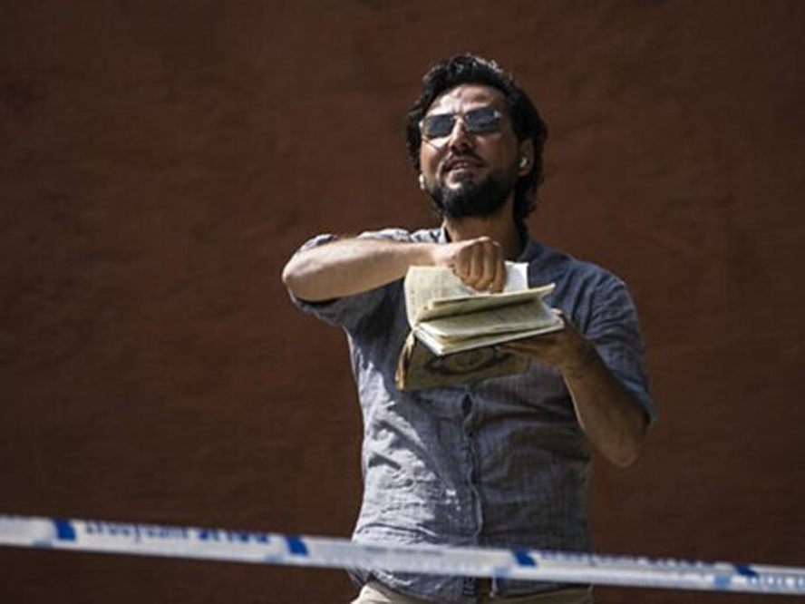  Người dân Iraq biểu tình gần sứ quán Thụy Điển sau vụ đốt kinh Koran