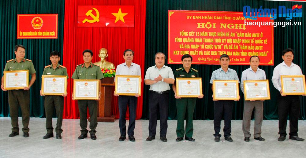 Tổng kết Đề án “Đảm bảo an ninh trật tự ở tỉnh Quảng Ngãi thời kỳ hội nhập kinh tế quốc tế và gia nhập tổ chức thương mại thế giới”