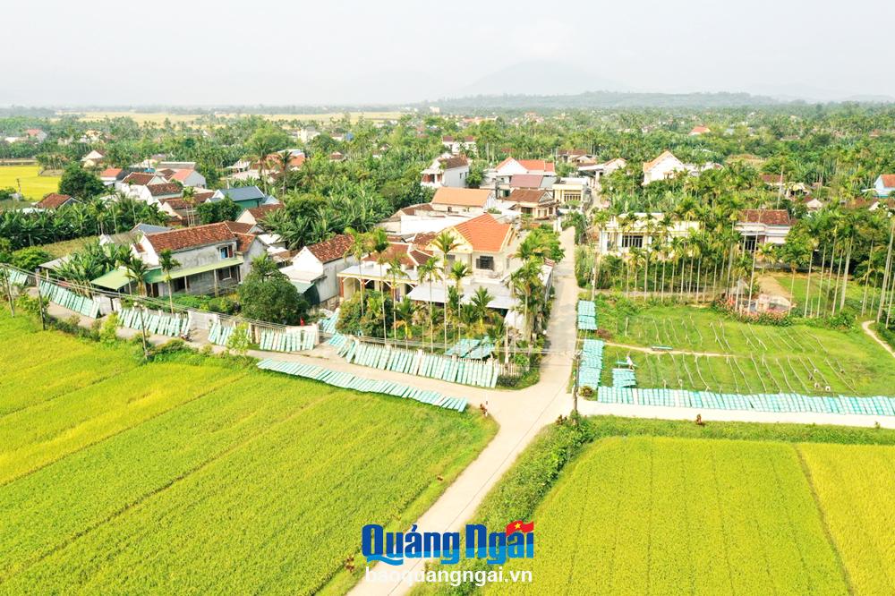 Làng quê bừng sáng