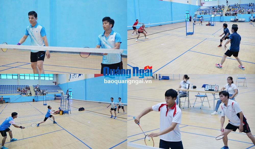 Khai mạc Giải Cầu lông Công đoàn Viên chức tỉnh năm 2023