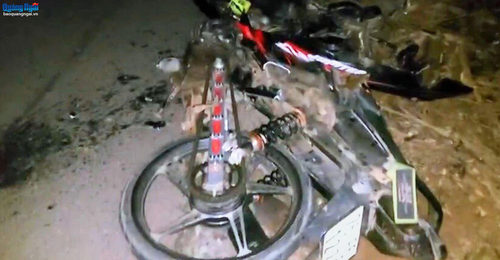 Xảy ra 2 vụ tai nạn giao thông ở Ba Tơ làm 3 người chết