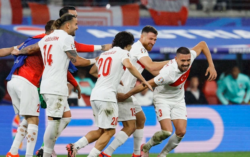 Euro 2024: Thắng Áo, tuyển Thổ Nhĩ Kỳ chạm trán Hà Lan ở tứ kết