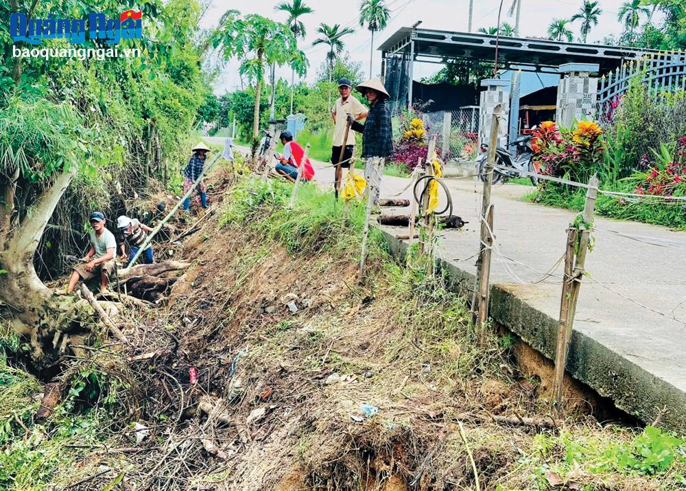 Dự án công trình khắc phục sạt lở chậm tiến độ