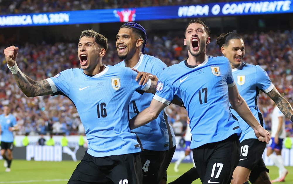 Thua Uruguay, đội tuyển Mỹ bị loại khỏi Copa America 2024