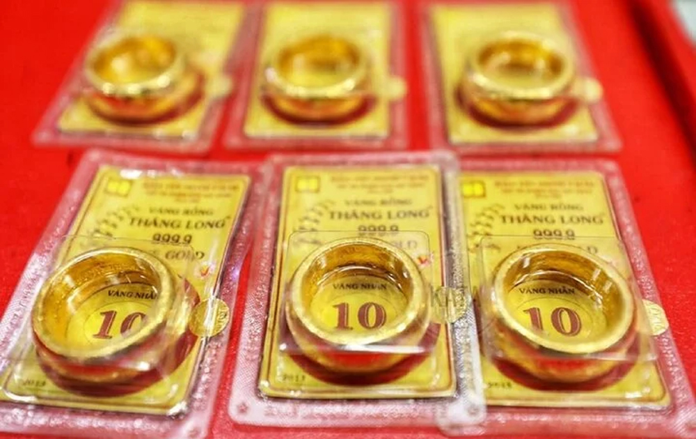 Giá vàng nhẫn trong nước tăng mạnh