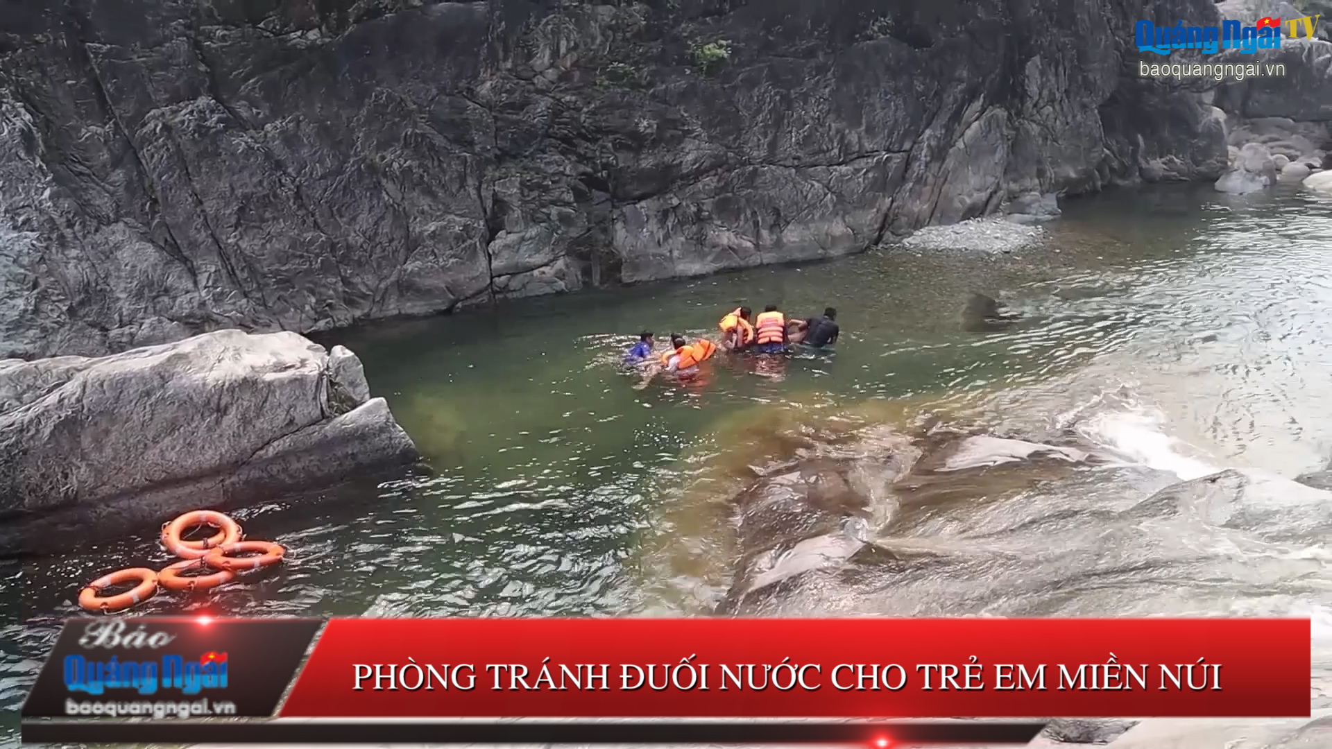 [Video]. Phòng tránh đuối nước cho trẻ em miền núi