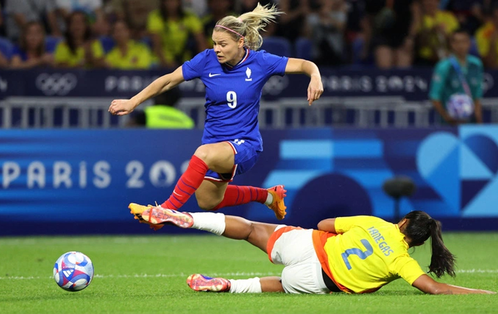 Colombia và Pháp tạo ra trận cầu kịch tính nhất ngày mở màn bóng đá nữ Olympic 2024