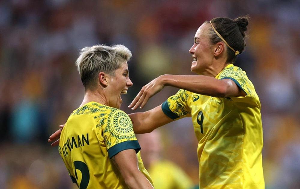 Tuyển nữ Úc và Zambia tạo ra trận đấu điên rồ tại Olympic với 11 bàn thắng