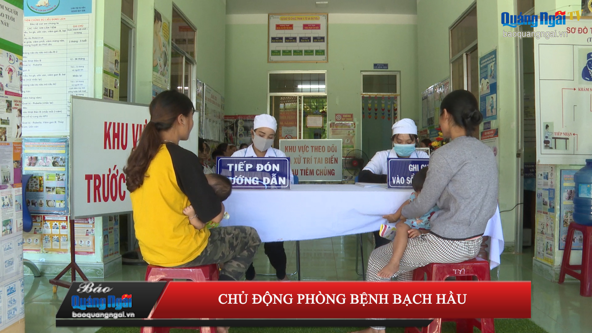 [Video]. Chủ động phòng bệnh bạch hầu