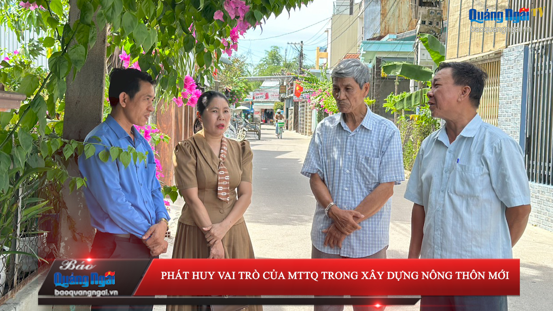 [Video]. Phát huy vai trò của Mặt trận Tổ quốc trong xây dựng nông thôn mới