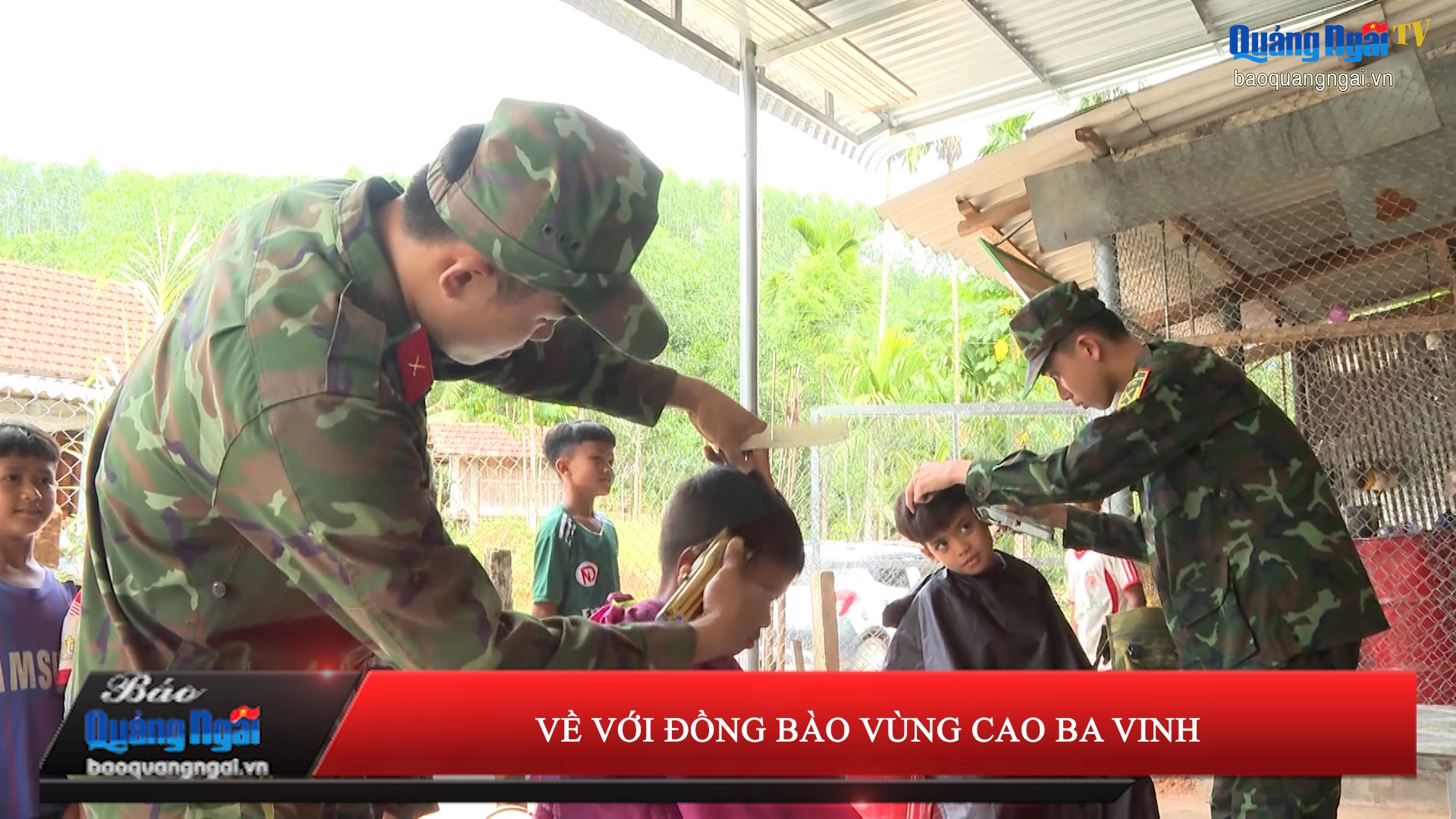 [Video]. Về với đồng bào vùng cao Ba Vinh