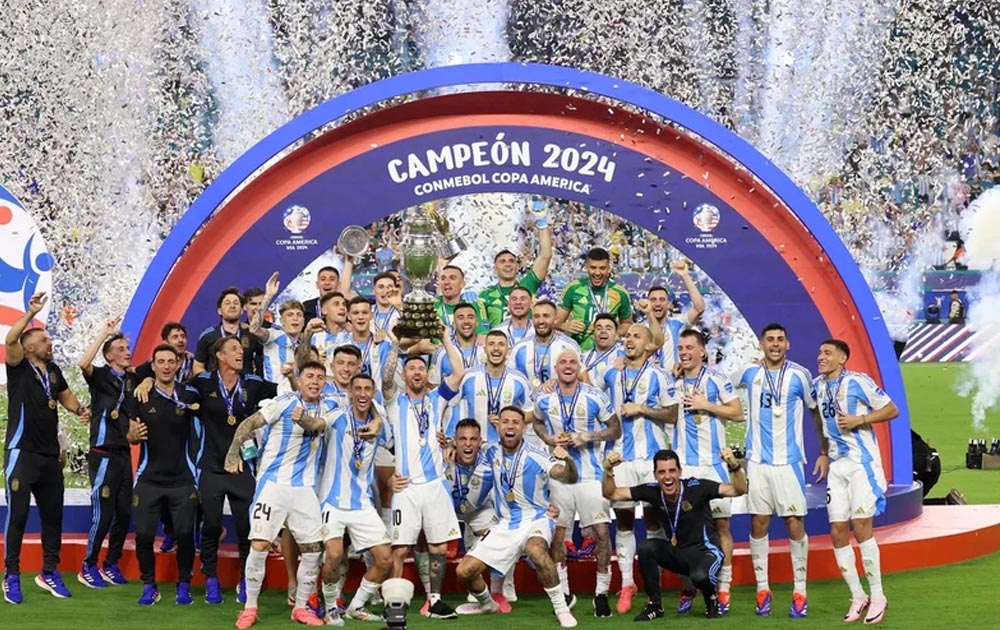 Argentina phá kỷ lục số lần vô địch Copa America