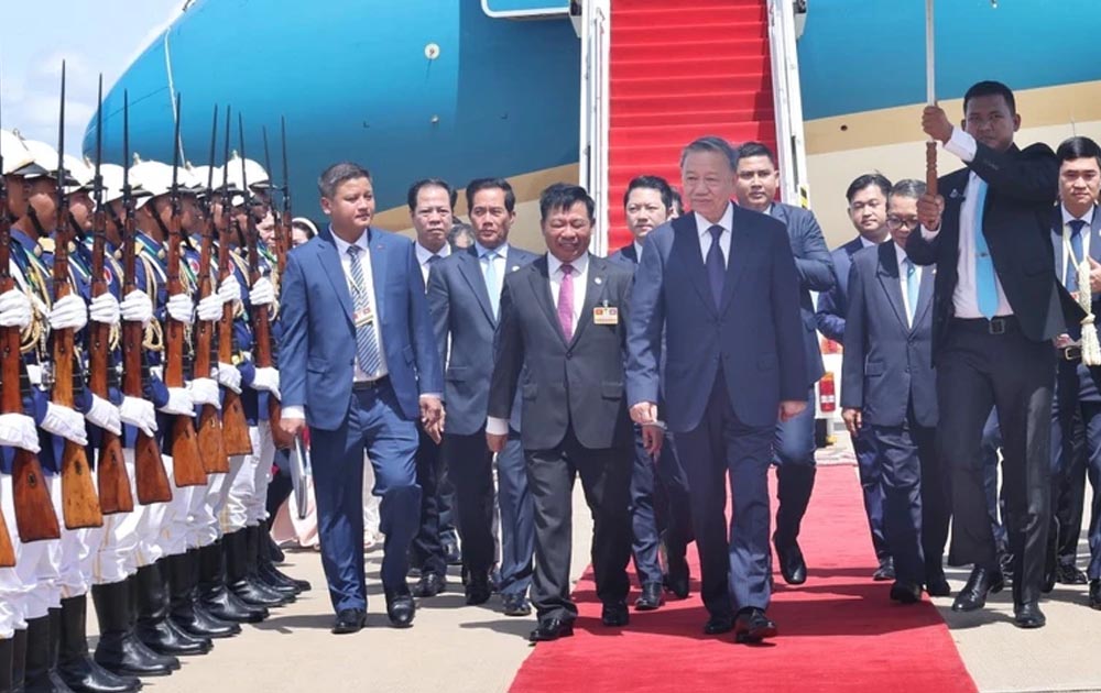 Chủ tịch nước Tô Lâm thăm cấp Nhà nước tới Vương quốc Campuchia