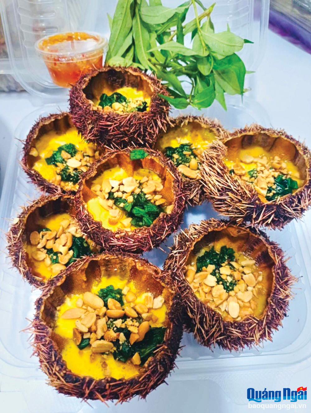 Béo thơm nhum nướng mỡ hành