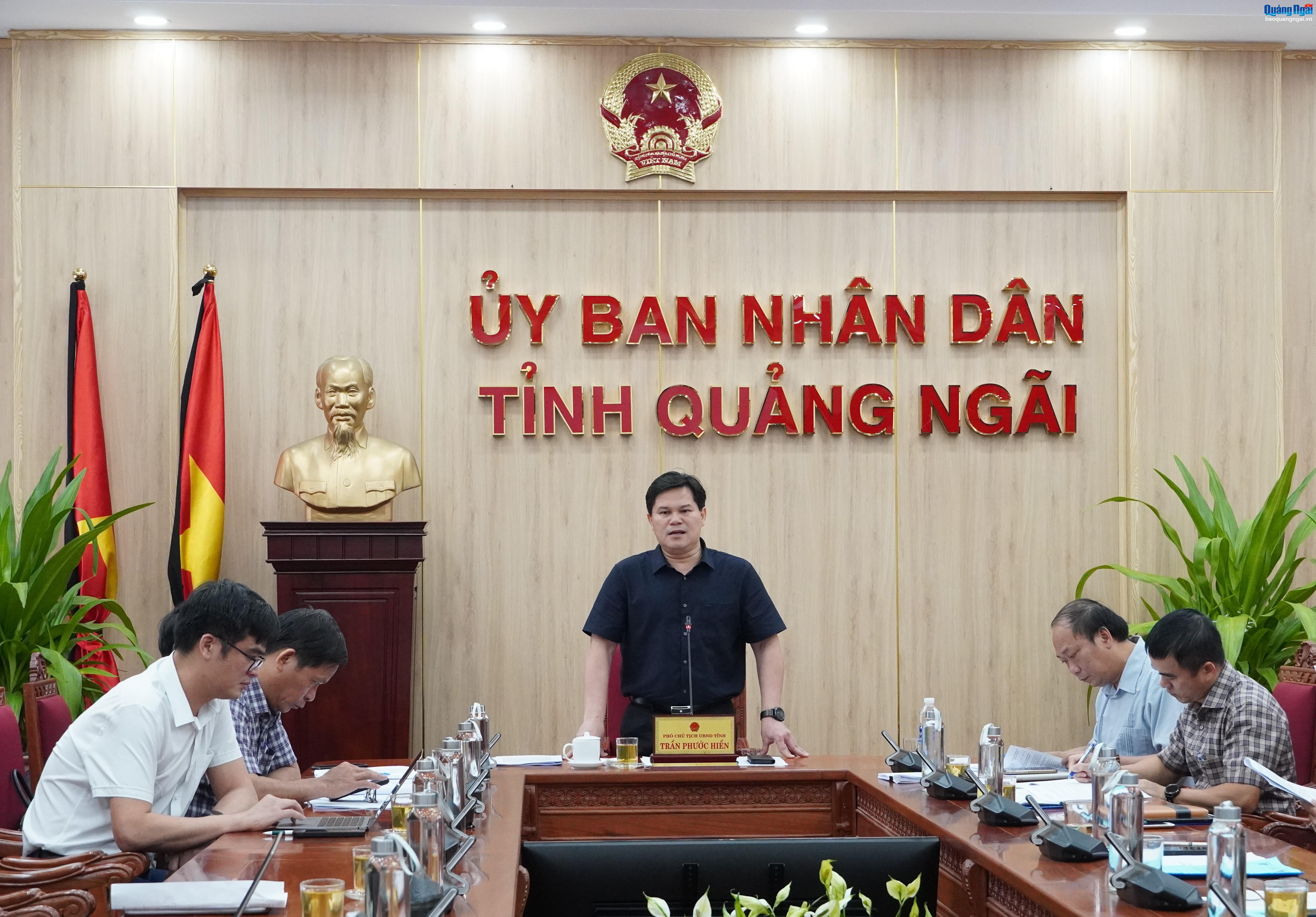 Sớm bàn giao mặt bằng một số dự án tại KKT Dung Quất