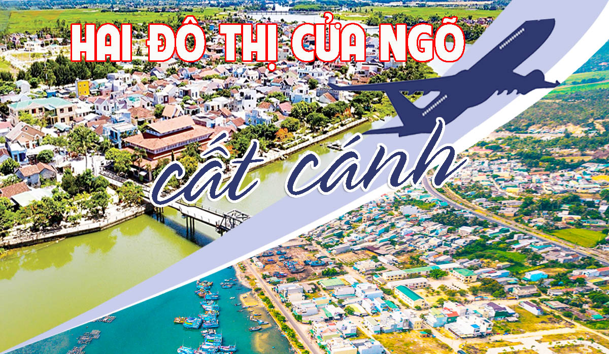 [Emagazine]. Hai đô thị cửa ngõ cất cánh
