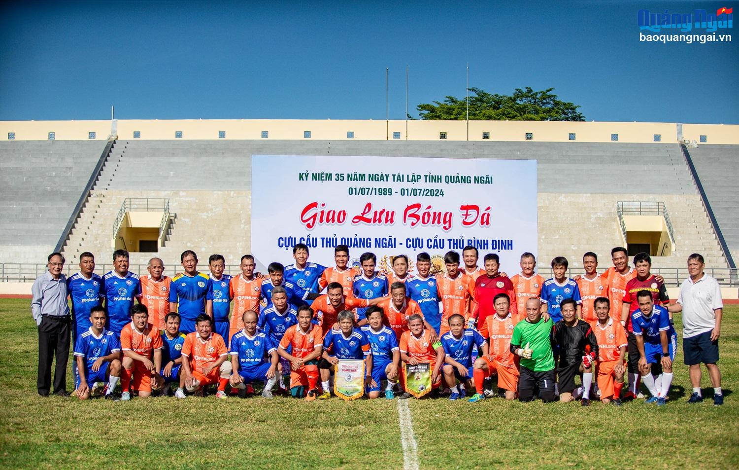 Cuộc hội ngộ của những cựu cầu thủ Nghĩa Bình